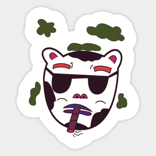 BBOONIE Smoking Bear Sticker